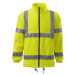 MALFINI Reflexná fleecová bunda HV Fleece Jacket - Reflexná žltá