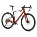 Gravel bicykel MONDRAKER Arid Carbon, earth red black flame red