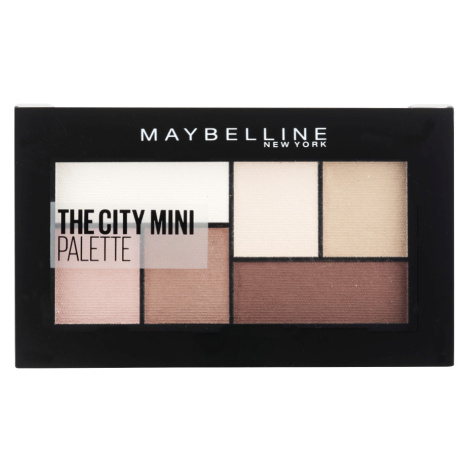 Maybelline New York The City Mini Palette paletka očných tienov 480 Matte About Town