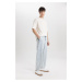 DEFACTO Relaxed Slouchy Fit Skinny Leg Jean Trousers