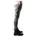 nohavice jeans URBAN CLASSICS Slim Fit Biker