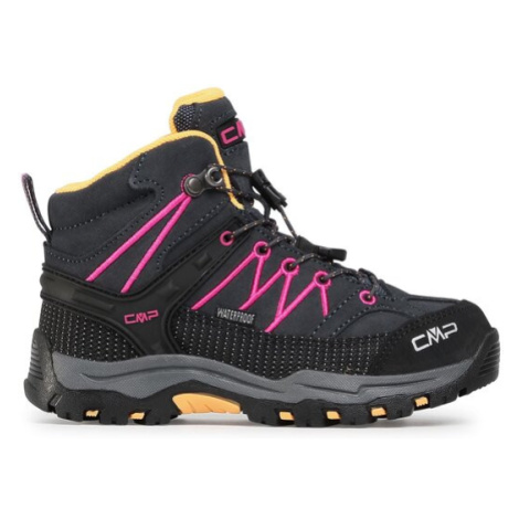 CMP Trekingová obuv Kids Rigel Mid Trekking Shoe Wp 3Q12944 Sivá