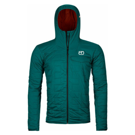 Ortovox Swisswool Piz Badus Jacket M Pacific Green Outdoorová bunda