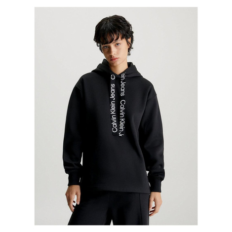Calvin Klein Logo Drawcord Hoodie