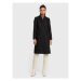 Sisley Zimný kabát 2BOYLN019 Čierna Regular Fit