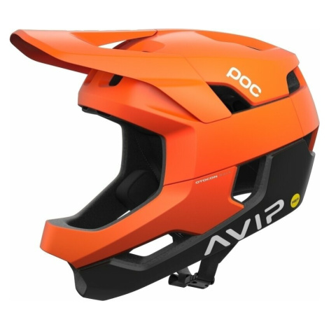 POC Otocon Race MIPS Fluorescent Orange AVIP/Uranium Black Matt Prilba na bicykel