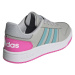 Detská rekreačná obuv ADIDAS Hoops 2.0 core grey two mint ton screaming pink