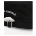 Šiltovka Karl Lagerfeld K/Signature Flat Cap Black