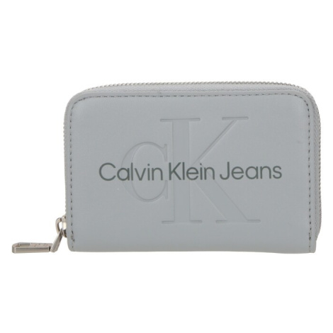 Calvin Klein Jeans Peňaženka  dymovo modrá / tmavozelená