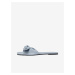 Light blue female slippers with bow ONLY Millie - Ladies