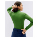 Thinking MU Garden Green Rib Aine L/S Top GARDEN GREEN