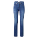 MUD Jeans Džínsy 'Faye Straight'  modrá denim