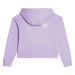 Dievčenská mikina s kapucňou 4F JUNIOR SWEATSHIRT-JAW23TSWSF645-52S-LIGHT VIOLET