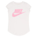 Nike Sportswear Tričko 'FUTURA'  svetloružová / biela