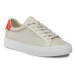 Calvin Klein Sneakersy Vulc Lace Up - Diamond Foxing HW0HW01865 Écru