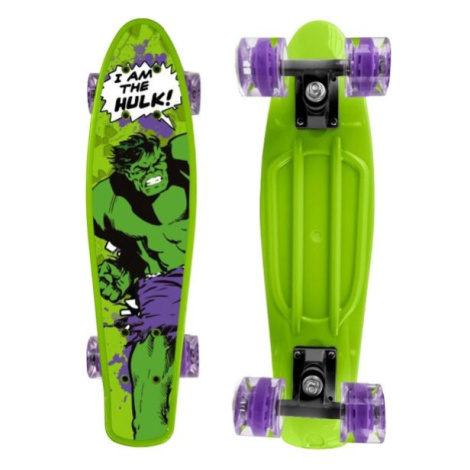 Disney HULK Skateboard (fishboard), zelená, veľkosť