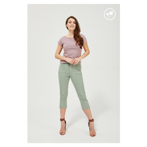Lyocell trousers - olive Moodo