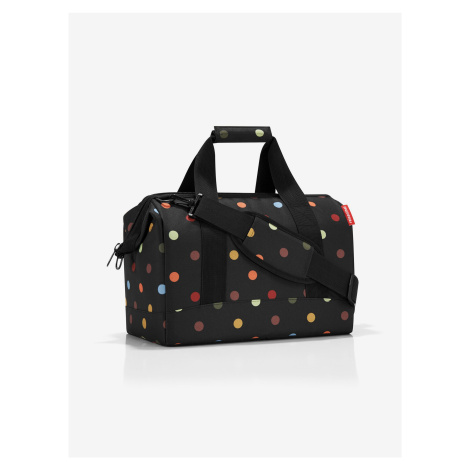 Čierna bodkovaná cestovná taška Reisenthel Allrounder M Dots
