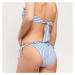 Tommy Hilfiger String Side Tie Bikini biele / modré