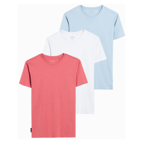 Ombre BASIC 3-pack cotton t-shirt set