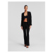 Karl Lagerfeld Nohavice 'Tailored Punto'  čierna
