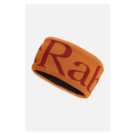 Rab Knitted Logo Headband Marmalade