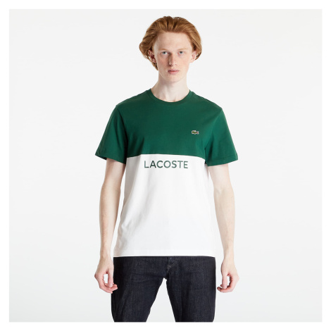 Tričko LACOSTE T-Shirt Green/ Flour