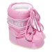 Detské členkové zimné topánky MOON BOOT ICON MINI NYLON, 063 pink