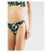 TOPSHOP Bikinové nohavičky  hnedá / zelená / čierna / biela