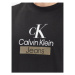 Calvin Klein Jeans Tričko J30J323759 Čierna Regular Fit