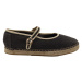 Paez  Raw Mary Jane Essential W - Essential Charcoal  Espadrilky Šedá