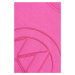 Šaty Karl Lagerfeld Fabric Mix Sweatdress Ružová