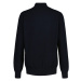 SVETER GANT SHIELD COTTON HALF ZIP EVENING BLUE