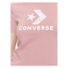 Converse Tričko Floral Star Chevron 10024538-A03 Ružová Slim Fit