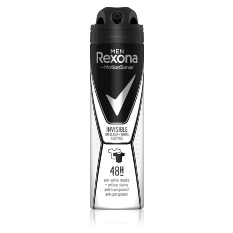 Rexona Invisible on Black + White Clothes antiperspirant v spreji 48h