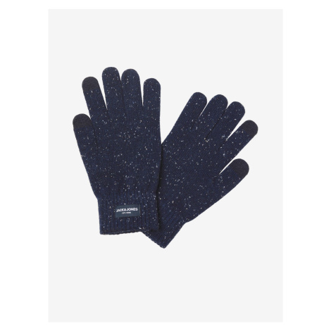 Dark Blue Men's Heather Gloves Jack & Jones Cliff - Men's