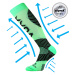 VOXX kompresné ponožky Protect neon green 1 pár 111990