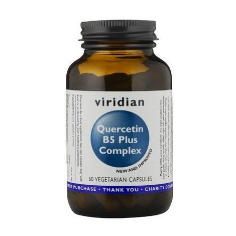 Viridian Quercetin B5 Plus Complex 60 kapslí