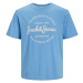 Jack&Jones Pánske tričko JJFOREST Standard Fit 12247972 Pacific Coast S