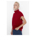 Trendyol Red Knit Detailed Turtleneck Knitwear Sweater