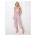 Pyjamas Aruelle Lucy Long w/r XS-2XL powdery pink