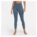 Nike legíny Yoga Dri-Fit Wmn 7/8 blue