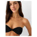 Bershka Bikinový top  čierna