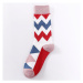 Pánske vzorované ponožky Britský štýl