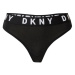 DKNY Intimates Tangá  čierna / biela