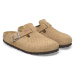 Birkenstock Boston BS Suede Embossed Regular Fit