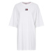 Tommy Jeans Šaty - TJW ESSENTIAL BADGE TEE DRESS biele