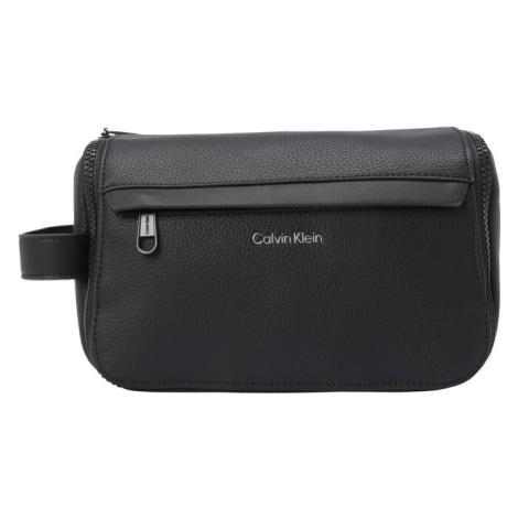 Calvin Klein Hygienická taška  čierna / strieborná