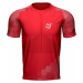 Compressport Racing SS Tshirt M Red/White Bežecké tričko s krátkym rukávom