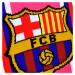 FC Barcelona zimný šál No28 pink